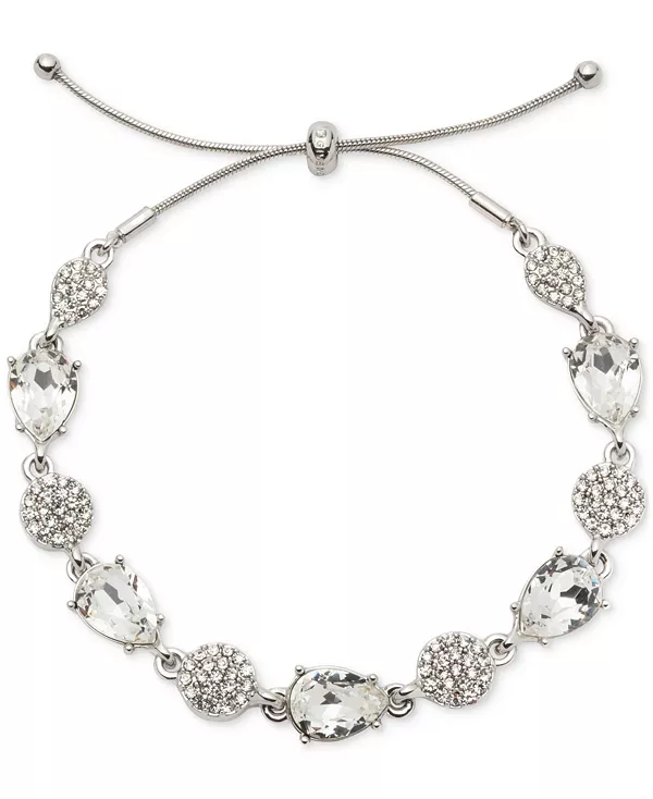 Браслет-Слайдер с кластерами кристаллов паве и грушевидными кристаллами Givenchy, white
Браслет-Слайдер с кластерами кристаллов паве и грушевидными кристаллами Givenchy, white