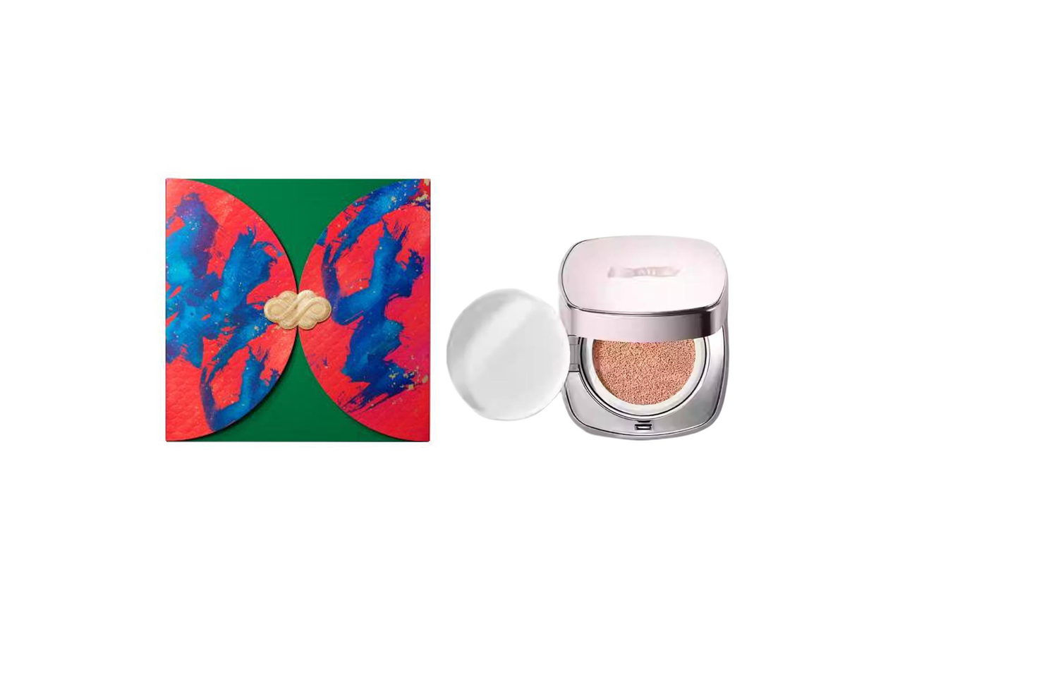 HAILANZHIMI новогодний лимитированный позолоченный трансформационный эйр-кашн прозрачный стойкий 24g LA MER
HAILANZHIMI новогодний лимитированный позолоченный трансформационный эйр-кашн прозрачный стойкий 24g LA MER