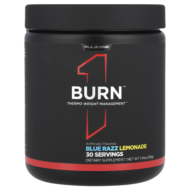 Rule One Proteins, Burn , Thermo Weight Management, лимонад с голубой розой, 210 г (7,41 унции)
Rule One Proteins, Burn , Thermo Weight Management, лимонад с голубой розой, 210 г (7,41 унции)
