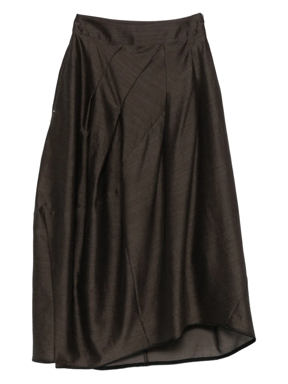 Юбка миди со складками High, коричневый
Юбка миди со складками High, коричневый
