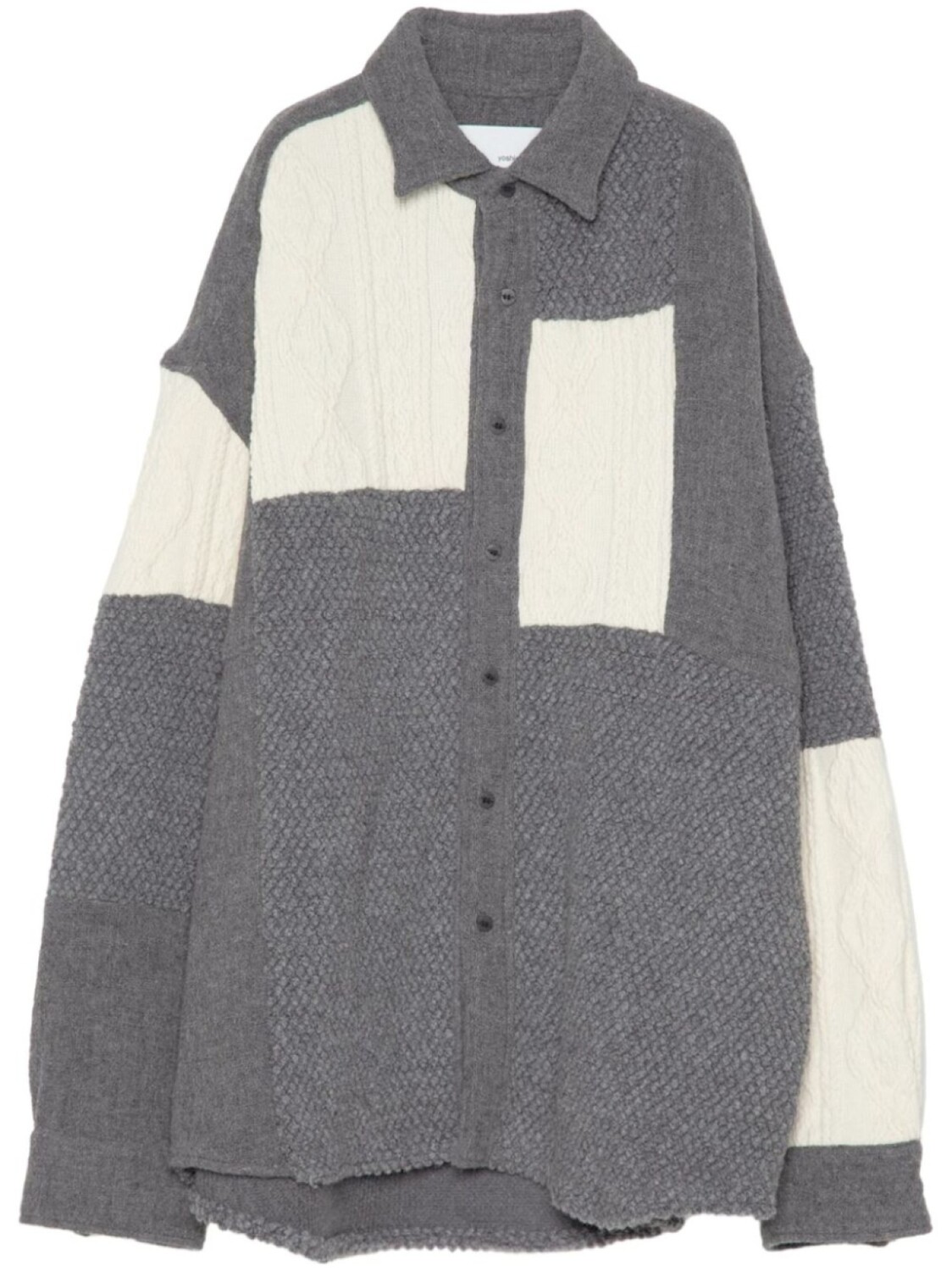 Yoshiokubo рубашка с длинными рукавами, серый
Yoshiokubo рубашка с длинными рукавами, серый