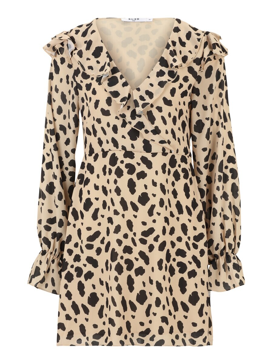 Платье NA-KD, светло-бежевый 
Платье NA-KD, светло-бежевый