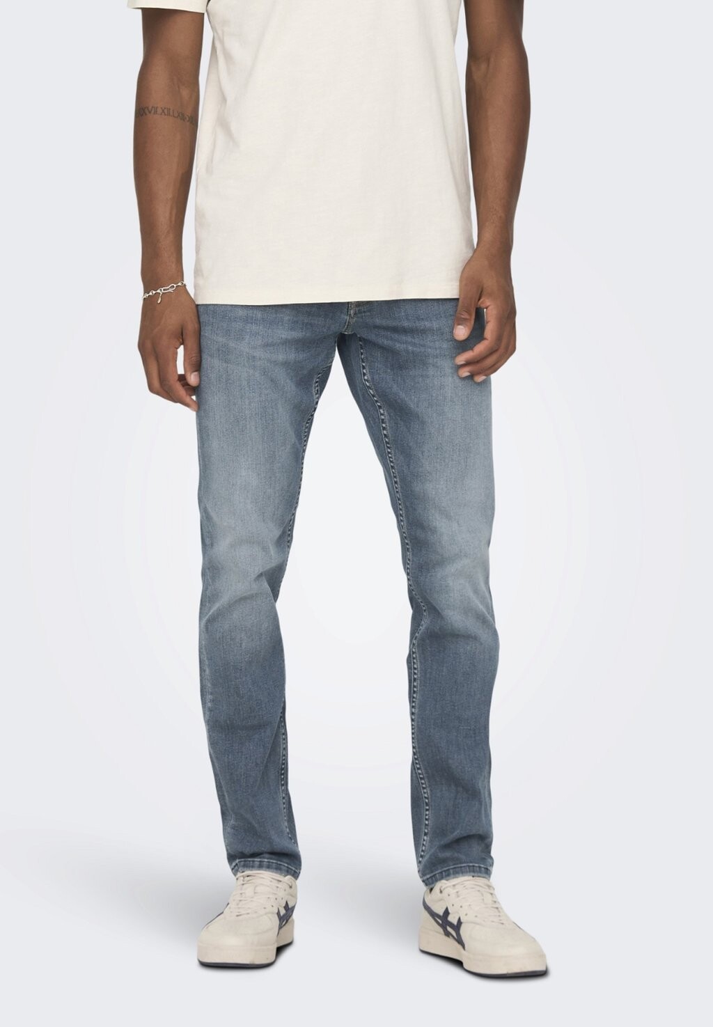 Джинсы приталенного кроя SLIM NOOS Only & Sons, темно-синий деним
Джинсы приталенного кроя SLIM NOOS Only & Sons, темно-синий деним