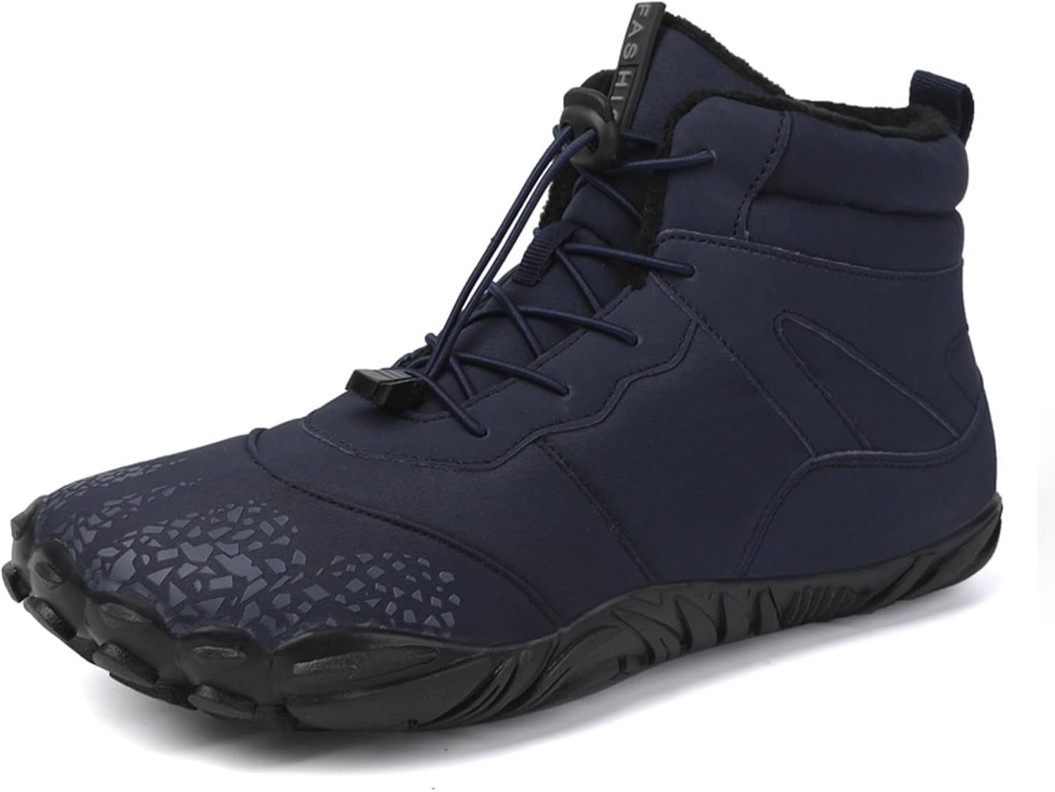 Кроссовки Tongzone с широкой носочной частью для мужчин и женщин, с меховой подкладкой, подошва с нулевым перепадом, высокие, для ходьбы, зимние, синий
Кроссовки Tongzone с широкой носочной частью для мужчин и женщин, с меховой подкладкой, подошва с нулевым перепадом, высокие, для ходьбы, зимние, синий