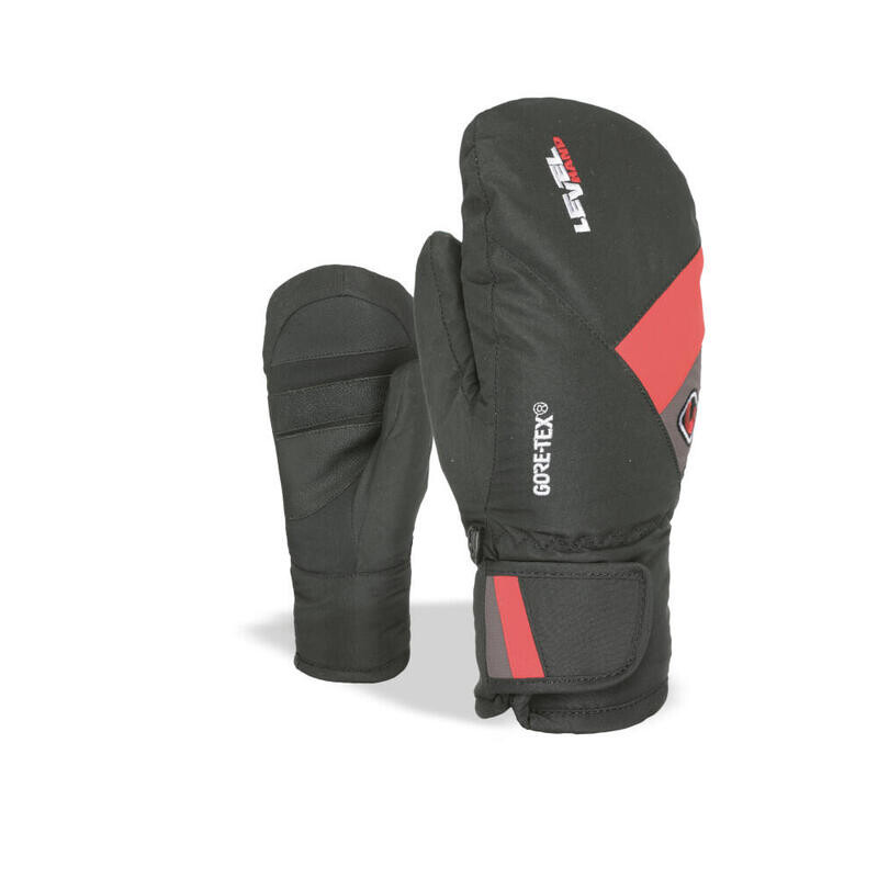 Детские лыжные перчатки Level, черный/красный
Детские лыжные перчатки Level, черный/красный