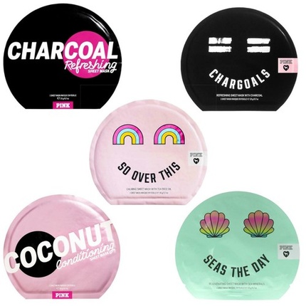 Маски для лица из кокосового угля и кокоса увлажняющие детокс Victoria's Secret 
Маски для лица из кокосового угля и кокоса увлажняющие детокс Victoria's Secret