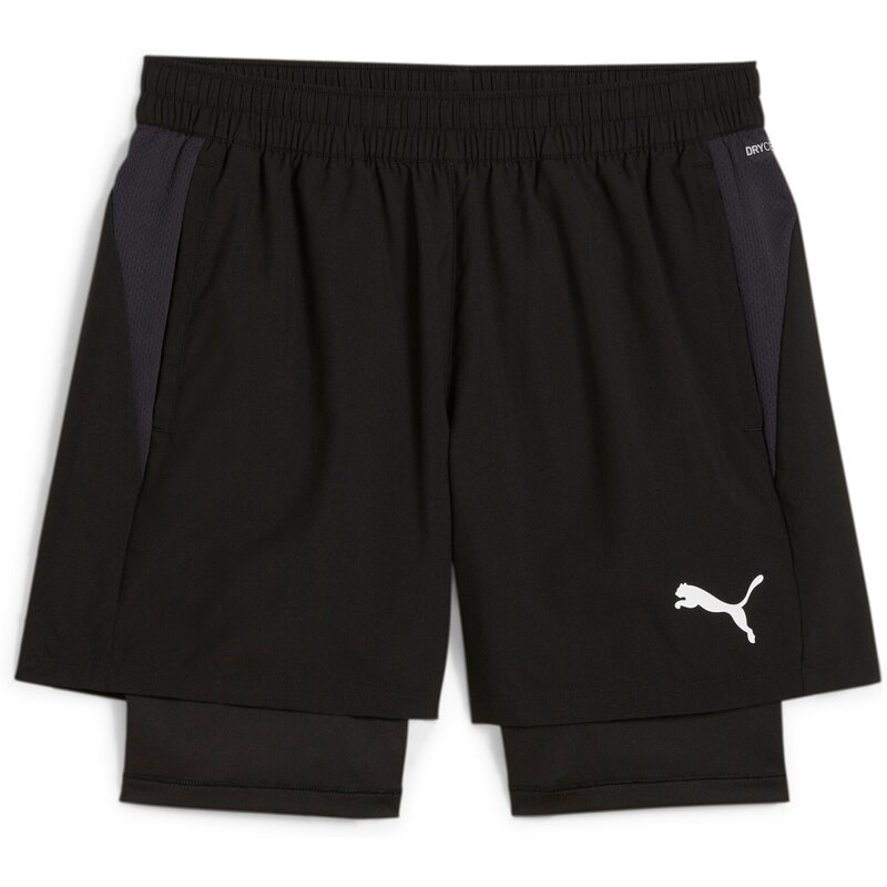 Шорты командные вратари 2-в-1 короткие Puma, черный
Шорты командные вратари 2-в-1 короткие Puma, черный