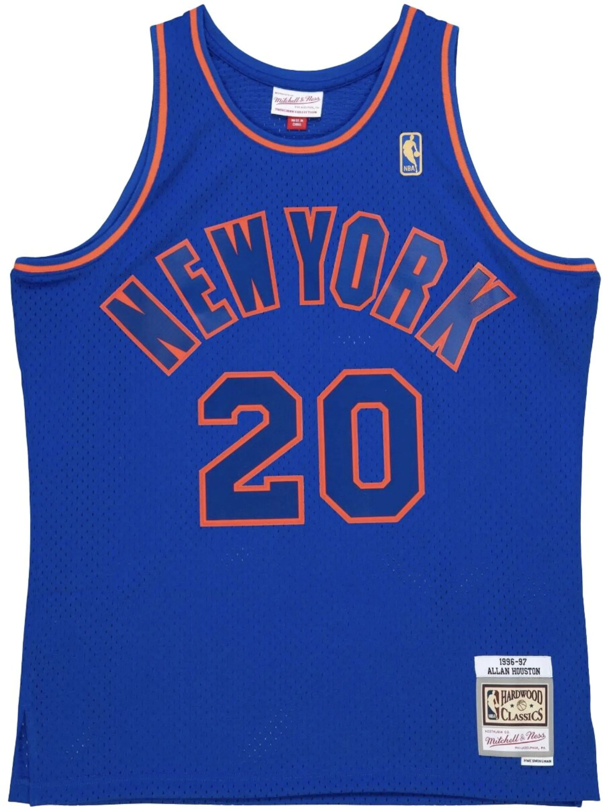 Топ NBA Allan Houston Ny Knicks 1996-97 Dark Swingman Mitchell & Ness, синий
Топ NBA Allan Houston Ny Knicks 1996-97 Dark Swingman Mitchell & Ness, синий