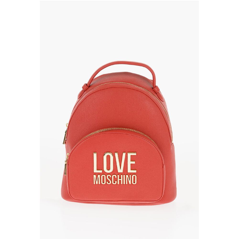 Красный полиэтиленовый рюкзак Moschino, Red 
Красный полиэтиленовый рюкзак Moschino, Red