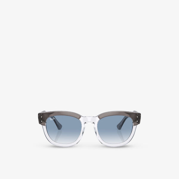 RB0298S Солнцезащитные очки Mega Hawkeye в квадратной оправе из пропионата Ray-Ban, серый 
RB0298S Солнцезащитные очки Mega Hawkeye в квадратной оправе из пропионата Ray-Ban, серый