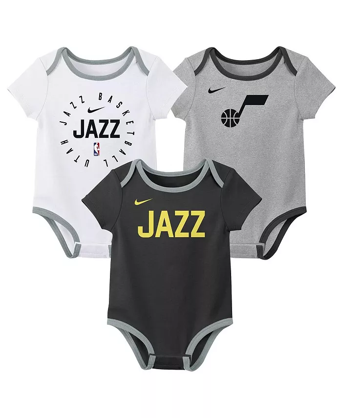 Комплект из 3 боди для мальчиков и девочек Utah Jazz Nike
Комплект из 3 боди для мальчиков и девочек Utah Jazz Nike