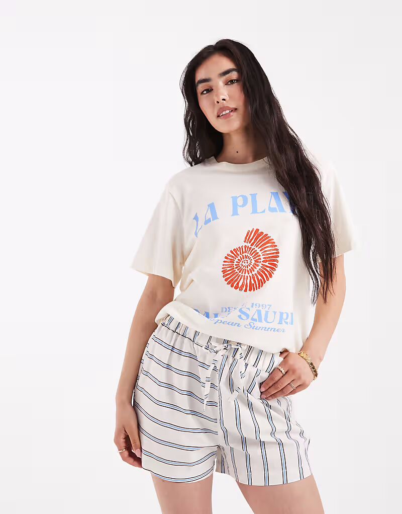 Боксеры из хлопкового поплина ASOS DESIGN с контрастными полосками
Боксеры из хлопкового поплина ASOS DESIGN с контрастными полосками