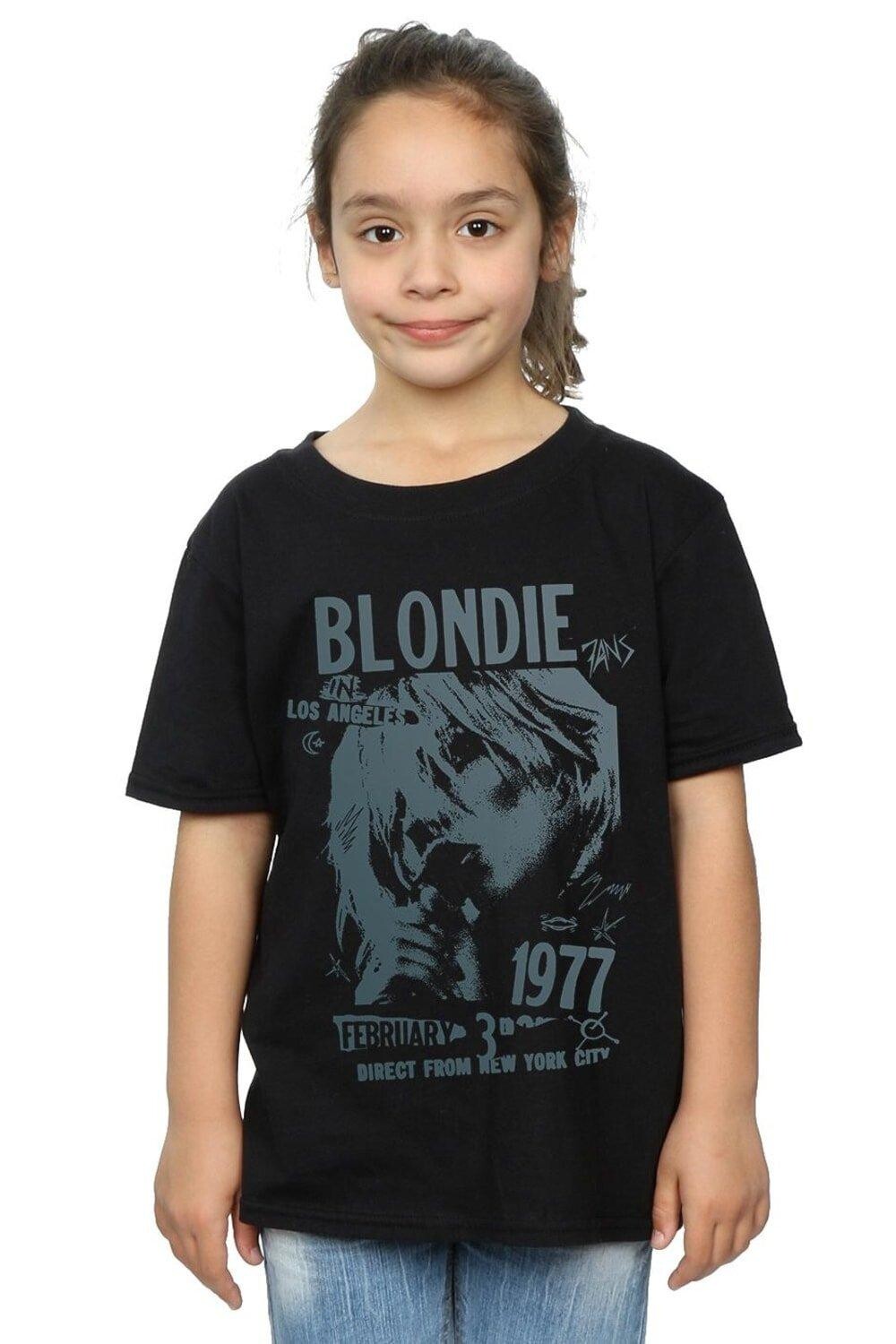 Хлопковая футболка Tour 1977 на груди Blondie, черный
Хлопковая футболка Tour 1977 на груди Blondie, черный