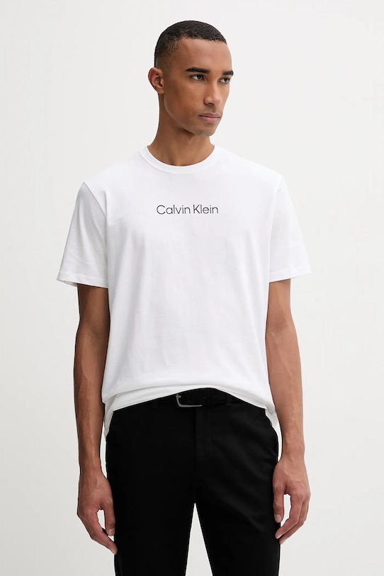 Хлопковая футболка Calvin Klein, белый
Хлопковая футболка Calvin Klein, белый