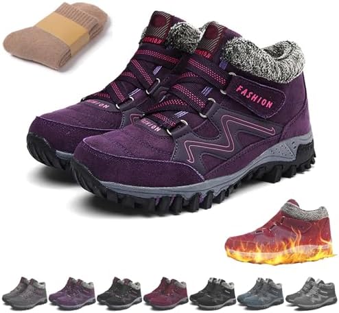 Зимние теплые ботинки, ортопедические сапоги, зимняя обувь для женщин, водонепроницаемые и противоскользящие, унисекс слипоны Roptink, фиолетовый
Зимние теплые ботинки, ортопедические сапоги, зимняя обувь для женщин, водонепроницаемые и противоскользящие, унисекс слипоны Roptink, фиолетовый