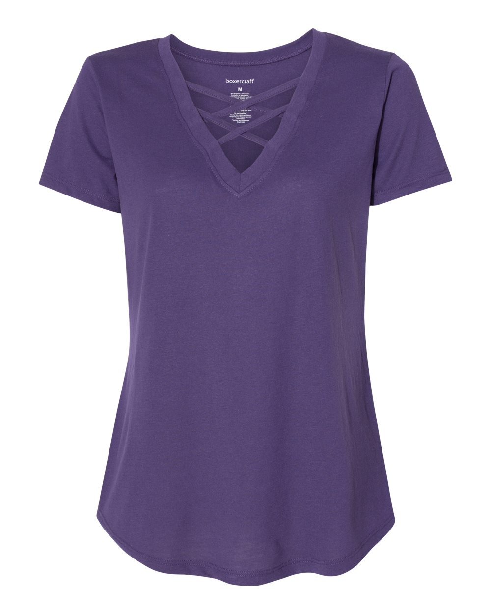 Женская футболка с рисунком «Клетка спереди» Boxercraft, фиолетовый
Женская футболка с рисунком «Клетка спереди» Boxercraft, фиолетовый