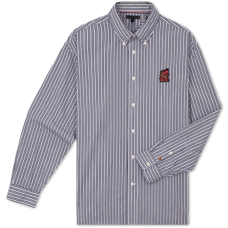 Tommy Hilfiger Рубашка мужская Navy Blue White Stripes DW5
Tommy Hilfiger Рубашка мужская Navy Blue White Stripes DW5