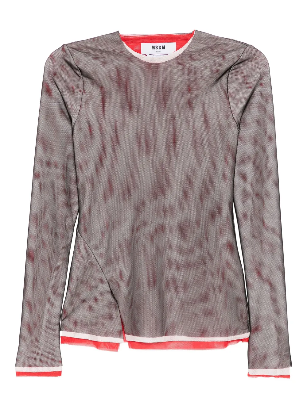 Слойчатый топ Msgm, черный
Слойчатый топ Msgm, черный