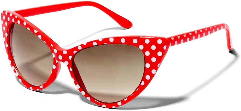 Солнцезащитные очки ShadyVEU в стиле ретро, увеличенного размера, 90-х годов, модель «кошачий глаз», в оправе в горошек, в стиле пин-ап, женские, Red Frame / White Polka Dots
Солнцезащитные очки ShadyVEU в стиле ретро, увеличенного размера, 90-х годов, модель «кошачий глаз», в оправе в горошек, в стиле пин-ап, женские, Red Frame / White Polka Dots
