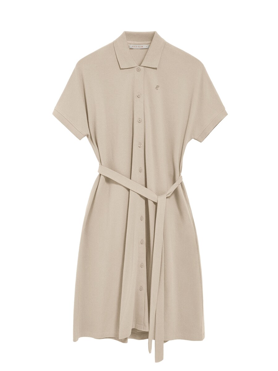Платье-рубашка Polo Club, светло-бежевый
Платье-рубашка Polo Club, светло-бежевый