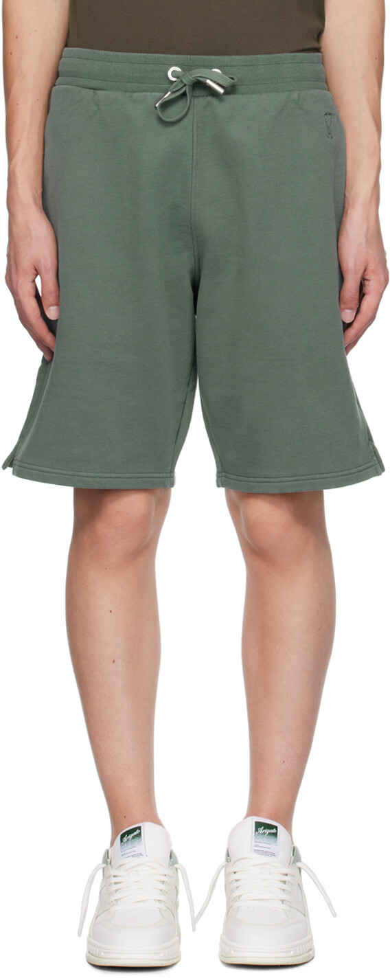 Зеленые шорты Ami de Coeur AMI Paris
Зеленые шорты Ami de Coeur AMI Paris