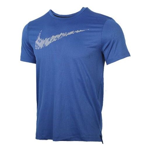 Футболка dri fit с принтом тренировочные Топ с коротким рукавом королевский Nike, синий
Футболка dri fit с принтом тренировочные Топ с коротким рукавом королевский Nike, синий