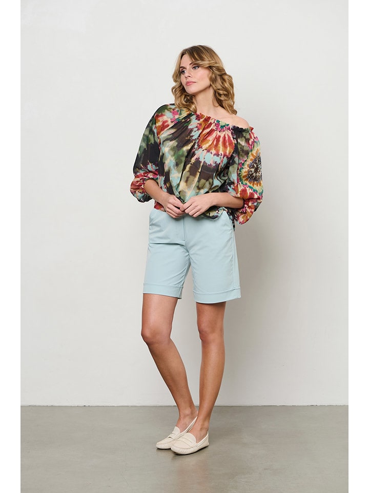 Тканевые шорты &Co Woman, светло-синий 
Тканевые шорты &Co Woman, светло-синий