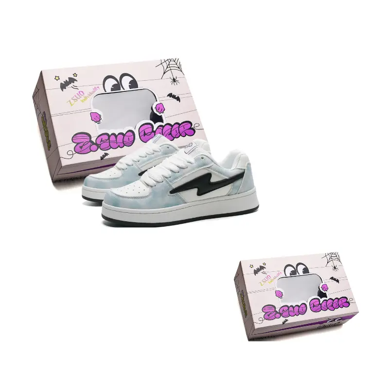 Z.SUO Абразивостойкие легкие низкие скейтерские кроссовки с эффектом увеличения роста унисекс бело-серо-голубые, цвет White Gray Blue
Z.SUO Абразивостойкие легкие низкие скейтерские кроссовки с эффектом увеличения роста унисекс бело-серо-голубые, цвет White Gray Blue