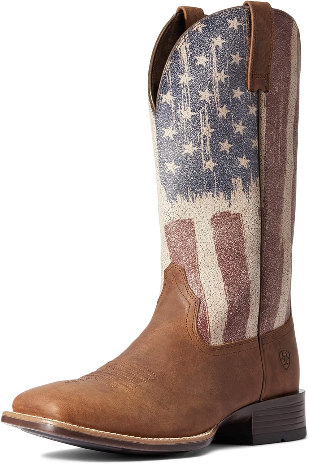 Мужские ковбойские сапоги ARIAT Taylor Distressed Flag Patriot Ultra с полной кожей, широкие - 10038395, Sorrel Crunch
Мужские ковбойские сапоги ARIAT Taylor Distressed Flag Patriot Ultra с полной кожей, широкие - 10038395, Sorrel Crunch