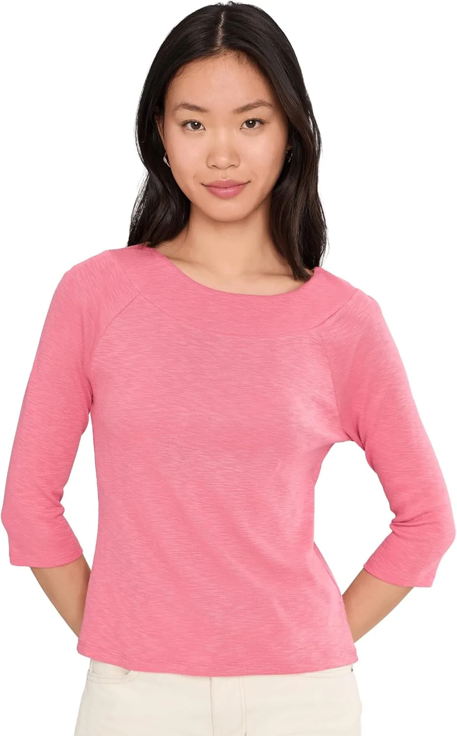 NIC+Zoe женская футболка с 3/4 рукавом и лодочным вырезом
NIC+Zoe женская футболка с 3/4 рукавом и лодочным вырезом