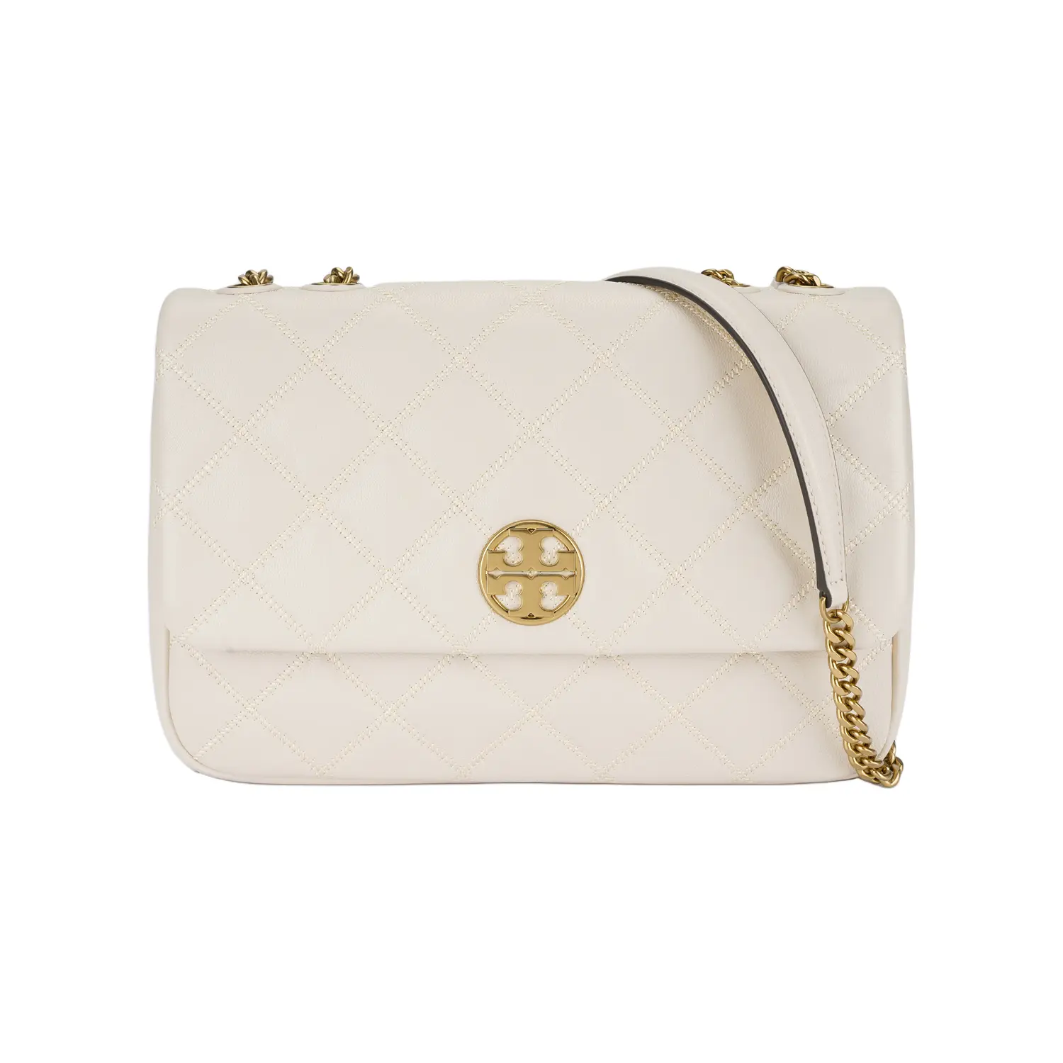 TORY BURCH Кожаная женская сумка через плечо белого цвета
TORY BURCH Кожаная женская сумка через плечо белого цвета