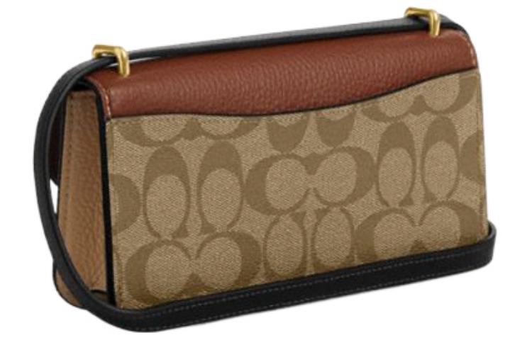 Сумка через плечо Morgan из коровьей кожи с искусственной кожей на плече, кросс-боди, женская, цвета хаки, красно-коричневый и черный COACH
Сумка через плечо Morgan из коровьей кожи с искусственной кожей на плече, кросс-боди, женская, цвета хаки, красно-коричневый и черный COACH