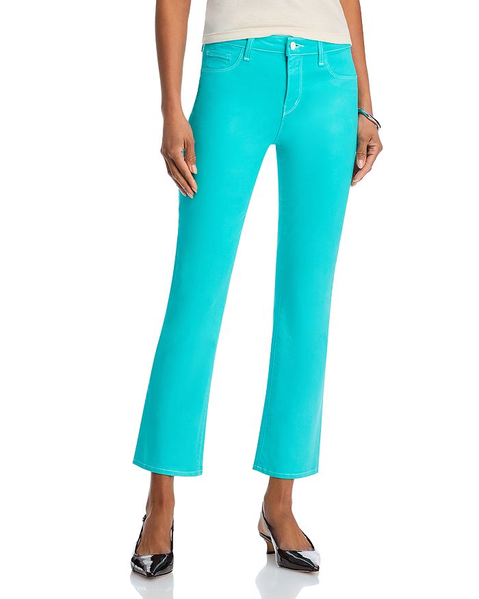 Тати Ультра-высокие укороченные джинсы-микро-клеш в цвете Pool Blue L'AGENCE, синий
Тати Ультра-высокие укороченные джинсы-микро-клеш в цвете Pool Blue L'AGENCE, синий