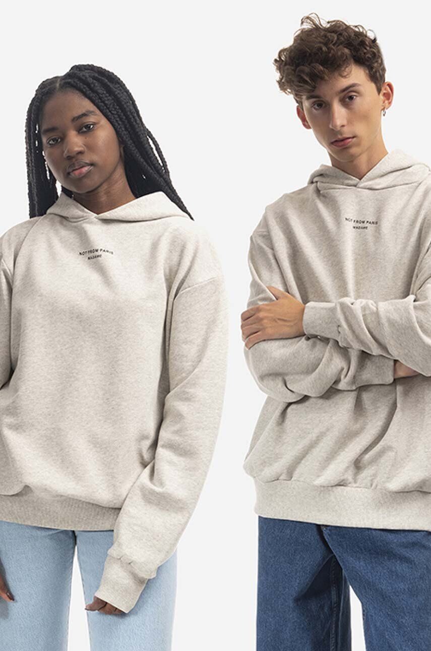 Классический хлопковый свитшот Not From Paris Madame Drôle de Monsieur, серый
Классический хлопковый свитшот Not From Paris Madame Drôle de Monsieur, серый