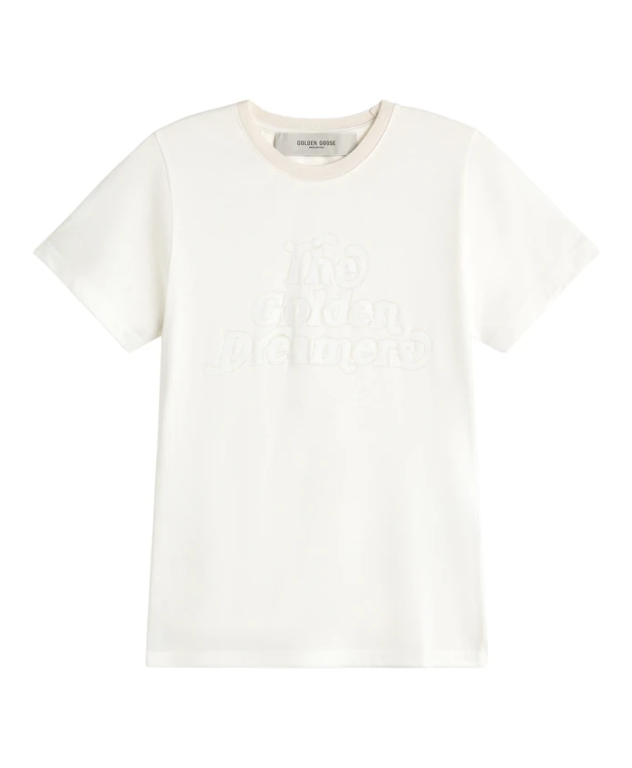 Облегающая футболка Оливии Golden Goose, белый
Облегающая футболка Оливии Golden Goose, белый