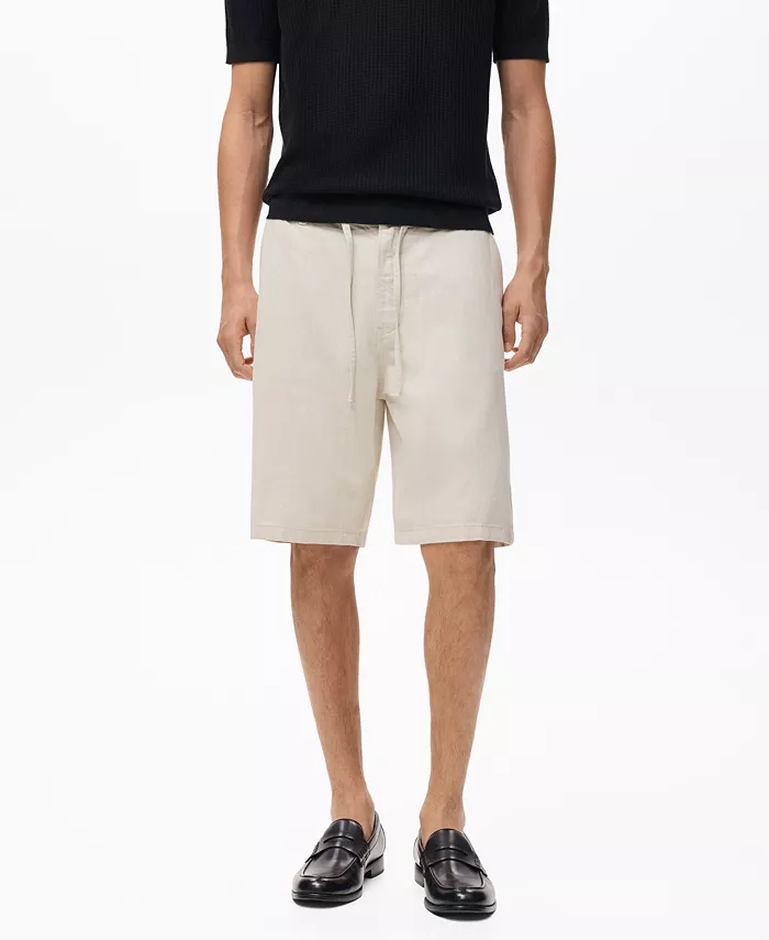 Мужские льняные бермуды 9.5" Mango, загар/бежевый
Мужские льняные бермуды 9.5" Mango, загар/бежевый