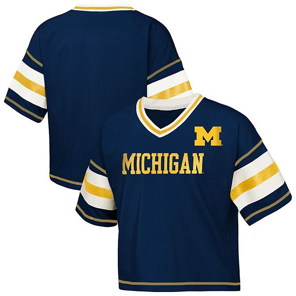 Детская футболка Michigan Wolverines с V-образным вырезом Outerstuff
Детская футболка Michigan Wolverines с V-образным вырезом Outerstuff