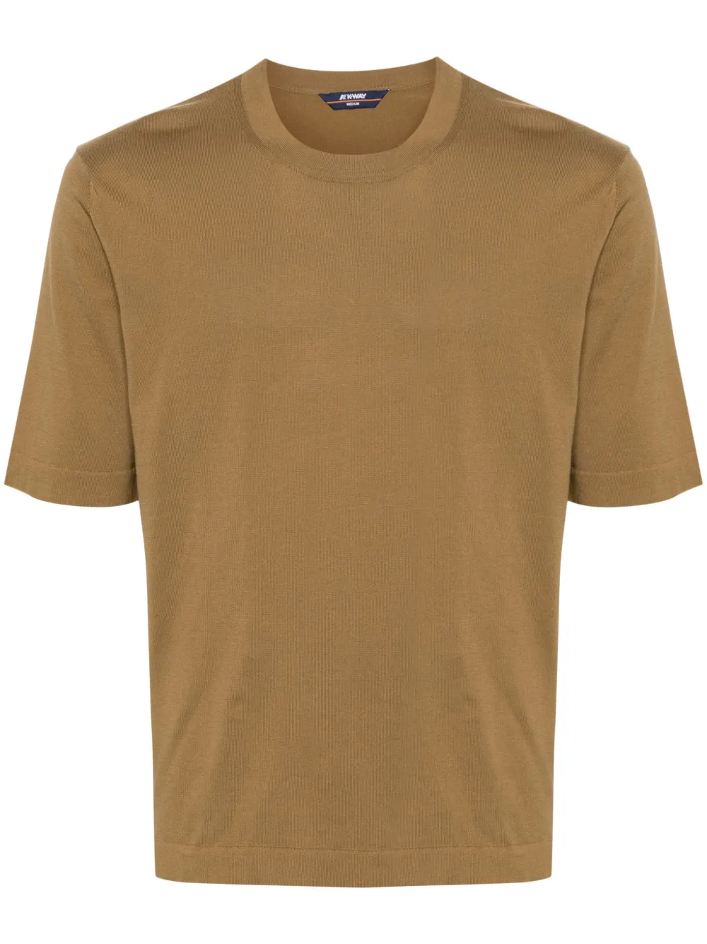 Джемпер с круглым вырезом K-Way, коричневый
Джемпер с круглым вырезом K-Way, коричневый