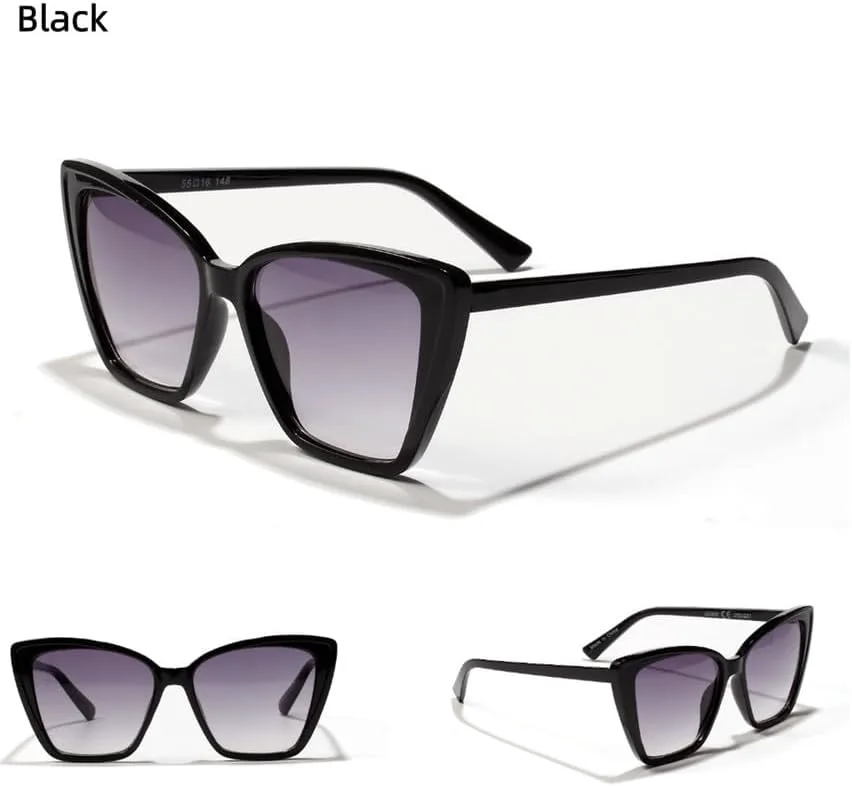 Винтажные солнцезащитные очки «кошачий глаз» для мужчин, увеличенного размера, с защитой от УФ-излучения, модные солнцезащитные очки для женщин HVTVTLA, Gradient Gray
Винтажные солнцезащитные очки «кошачий глаз» для мужчин, увеличенного размера, с защитой от УФ-излучения, модные солнцезащитные очки для женщин HVTVTLA, Gradient Gray