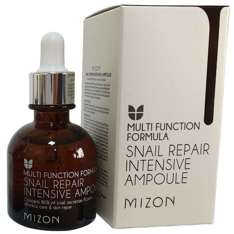 Mizon - Snail Repair Intensiv Ampoule, 30ml - увлажняющая и укрепляющая ампула для лица
Mizon - Snail Repair Intensiv Ampoule, 30ml - увлажняющая и укрепляющая ампула для лица