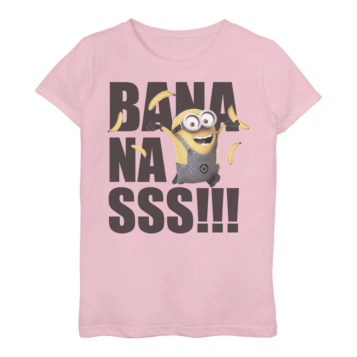 Футболка «Миньоны» для девочек 3–16 лет Dave Goes Bananas Licensed Character 
Футболка «Миньоны» для девочек 3–16 лет Dave Goes Bananas Licensed Character