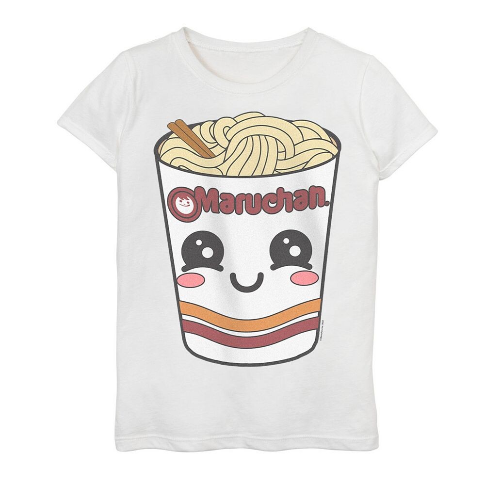 Футболка с рисунком Maruchan Kawaii Cup для девочек 7–16 лет Licensed Character, белый
Футболка с рисунком Maruchan Kawaii Cup для девочек 7–16 лет Licensed Character, белый