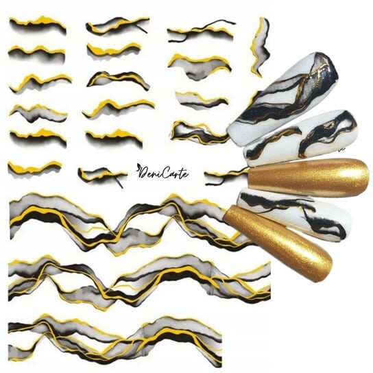 Самоклеящиеся наклейки для украшения ногтей Deni Carte
Самоклеящиеся наклейки для украшения ногтей Deni Carte