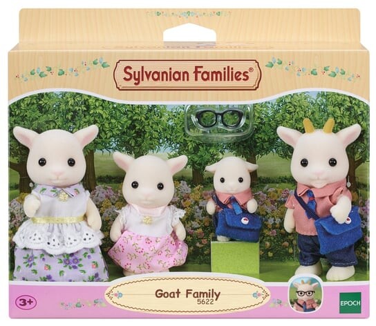 Sylvanian Families, коллекционные фигурки, набор «Семейство коз»
Sylvanian Families, коллекционные фигурки, набор «Семейство коз»