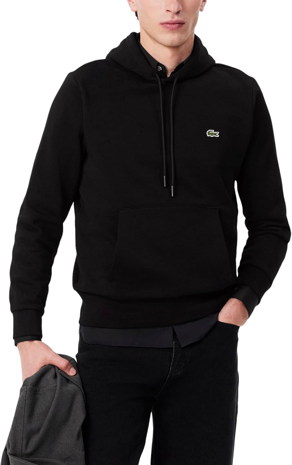 Толстовка Lacoste mens Men's Long Sleeve Solid Pop Over SweaterSweatshirt, Black
Толстовка Lacoste mens Men's Long Sleeve Solid Pop Over SweaterSweatshirt, Black