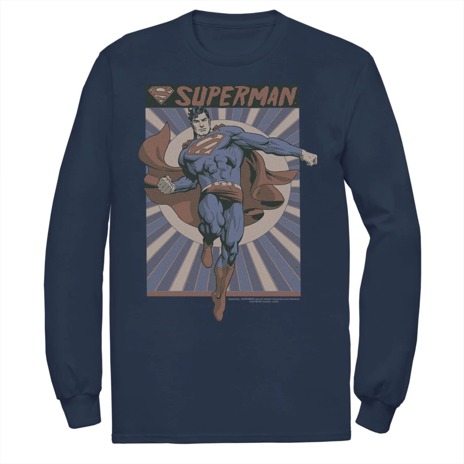 Мужская футболка с постером в стиле поп-арт DC Comics Superman Posed
Мужская футболка с постером в стиле поп-арт DC Comics Superman Posed