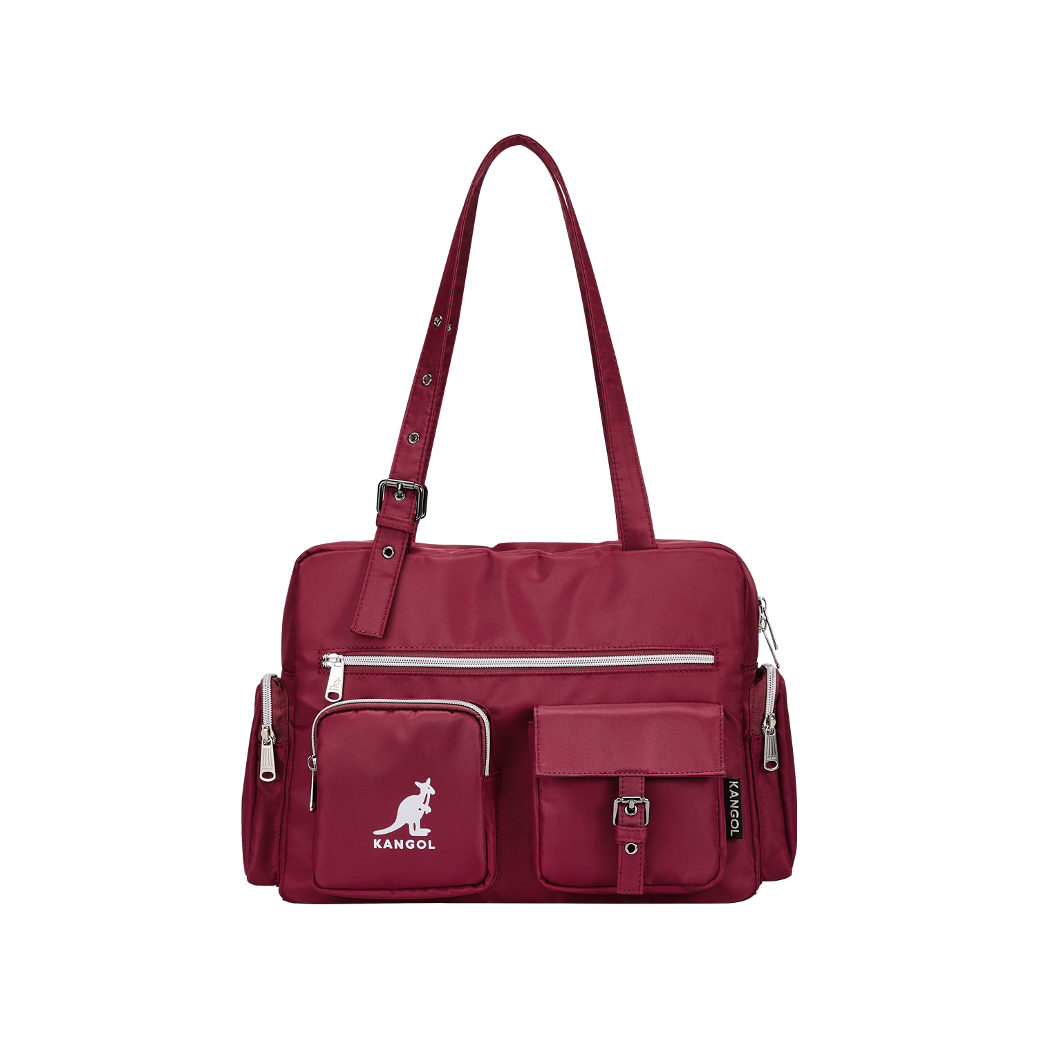 KANGOL Тканевая бостонская сумка через плечо среднего размера унисекс разноцветная, Burgundy
KANGOL Тканевая бостонская сумка через плечо среднего размера унисекс разноцветная, Burgundy