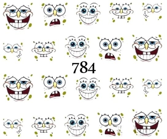 Водные наклейки для ногтей - №784, Raisin
Водные наклейки для ногтей - №784, Raisin