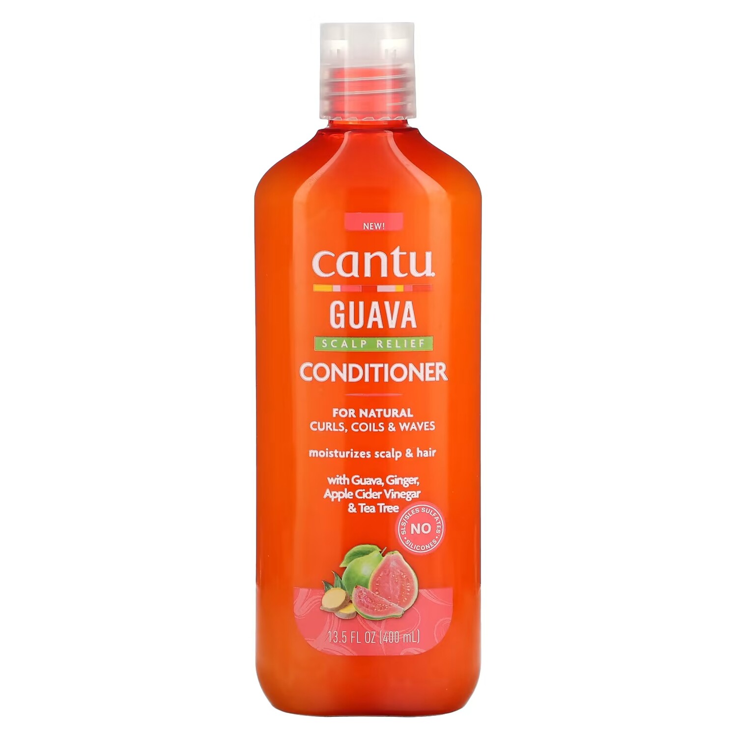 Кондиционер Cantu Guava для облегчения состояния кожи головы, 400 мл
Кондиционер Cantu Guava для облегчения состояния кожи головы, 400 мл