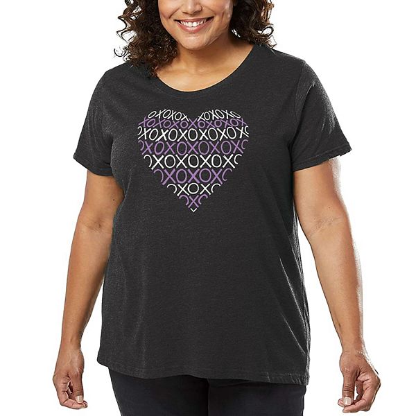 Женская футболка plus size с принтом xoxo heart La Pop Art, Grey, Серый, Женская футболка plus size с принтом xoxo heart La Pop Art, Grey
Женская футболка plus size с принтом xoxo heart La Pop Art, Grey, Серый, Женская футболка plus size с принтом xoxo heart La Pop Art, Grey